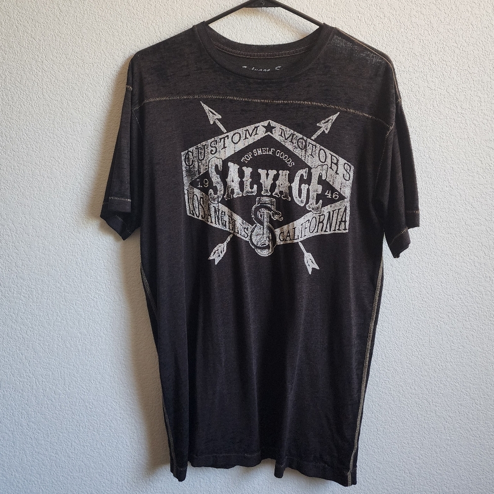 Salvage Supply Company Brown Graphic Tee